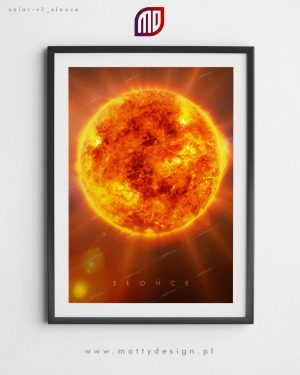 Plakat SŁOŃCE - solar-v1