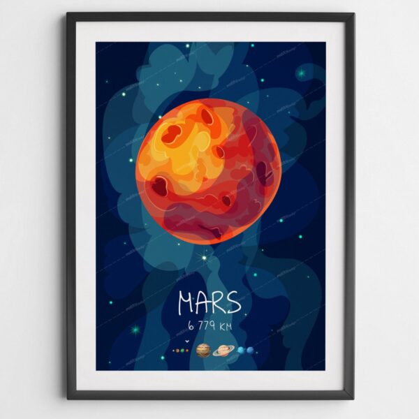 Plakat MARS - solar dla dzieci-v1