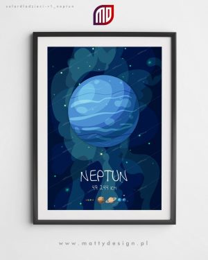 Plakat NEPTUN - solar dla dzieci-v1