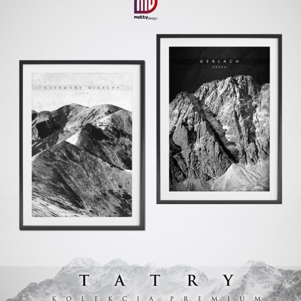 Plakaty na ścianę - Tatry - Kolekcja Premium