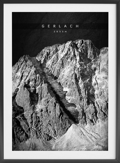 Plakat Tatry Kolekcja Premium - Gerlach