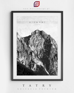 Plakat Tatry Kolekcja Premium - Giewont