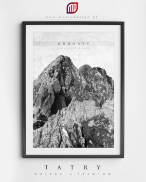 Plakat Tatry Kolekcja Premium - Krywań