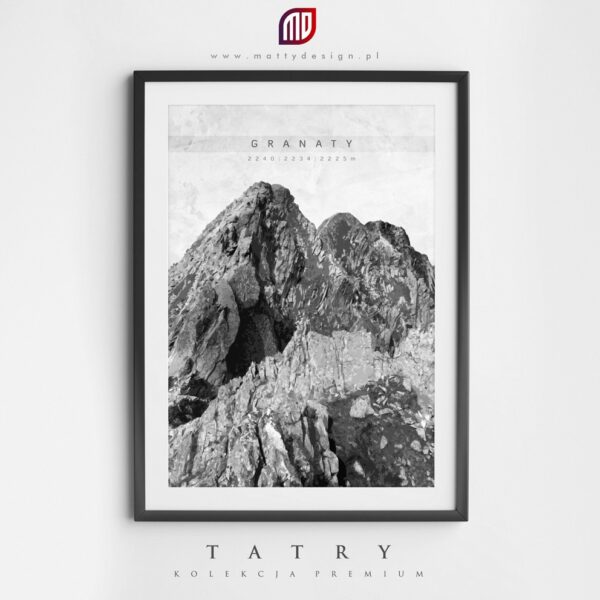 Plakat Tatry Kolekcja Premium - Krywań