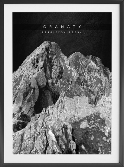 Plakat Tatry Kolekcja Premium - Granaty