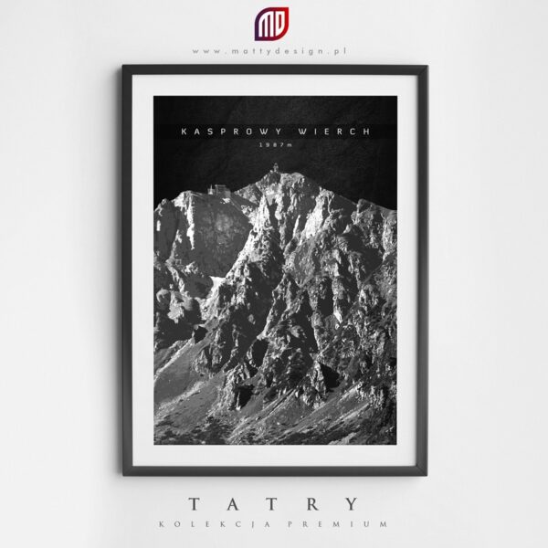 Plakat Tatry Kolekcja Premium - Kasprowy Wierch