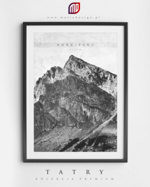 Plakat Tatry Kolekcja Premium - Kościelec
