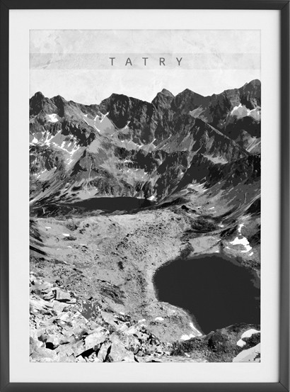Plakat Tatry Kolekcja Premium - TATRY