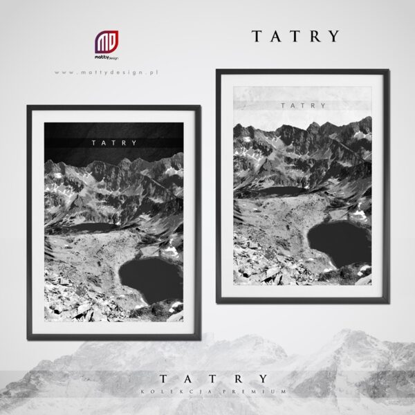 Plakat Tatry Kolekcja Premium - TATRY