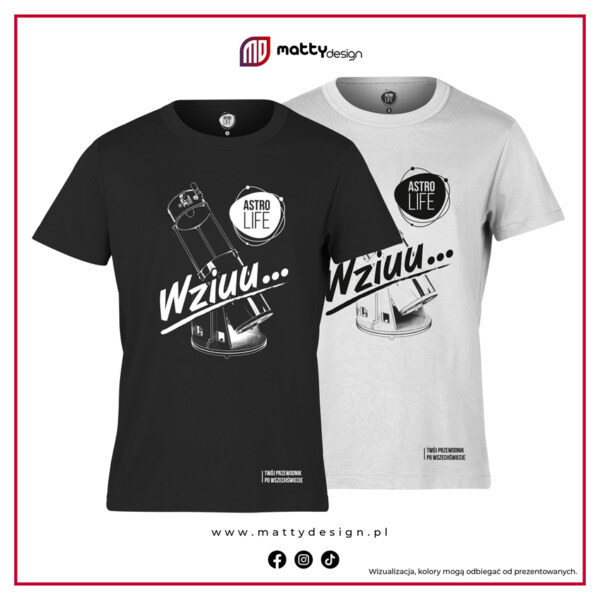 Koszulka męska t-shirt - WZIUU... AstroLife
