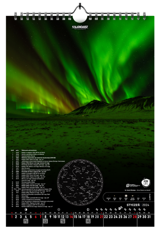 Kalendarz Astronomiczny 2024 - AstroLife